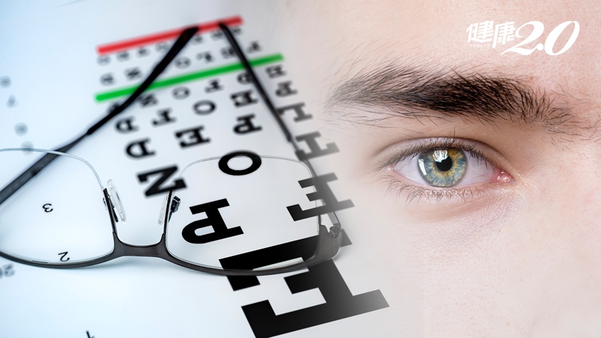 針對防止視網膜病變，糖尿病患者必須定期做兩項檢查：視力檢查、眼底檢查。（示意圖）